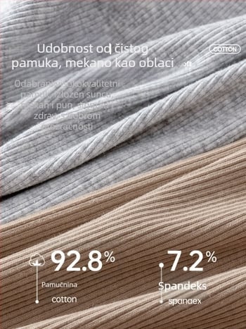Ženski pamučni top bez rukava, slim-fit, s tankim trakama, proljeće-ljeto, duljina 50–65 cm