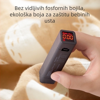 Dječji seilinjak – 95% pamuk, crtić uzorak, protiv prljavštine, za dob 0–6 godina