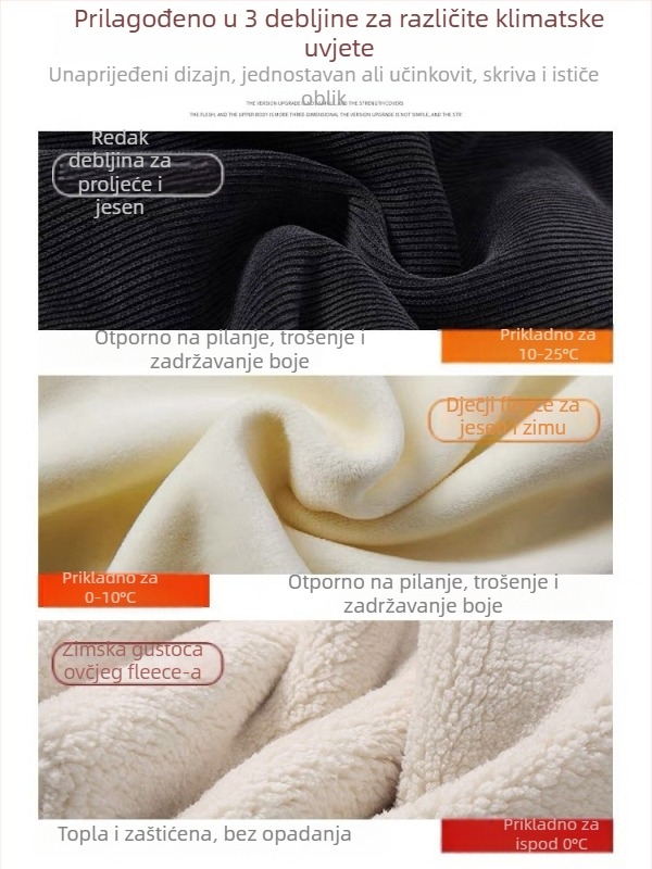 Trudničke hlače za jesen/zimu, flis unutra, široki kroj, udoban, podrška trbuhu, stil 2025