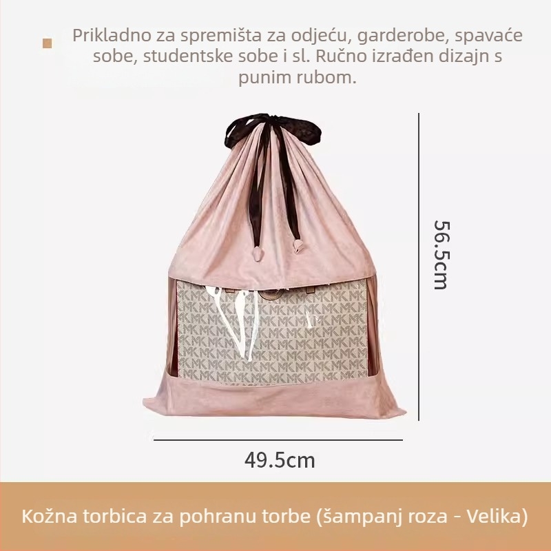 Torba za zaštitu od prašine za torbe, model 8453, kockasti oblik, PVC materijal, višenamjenska