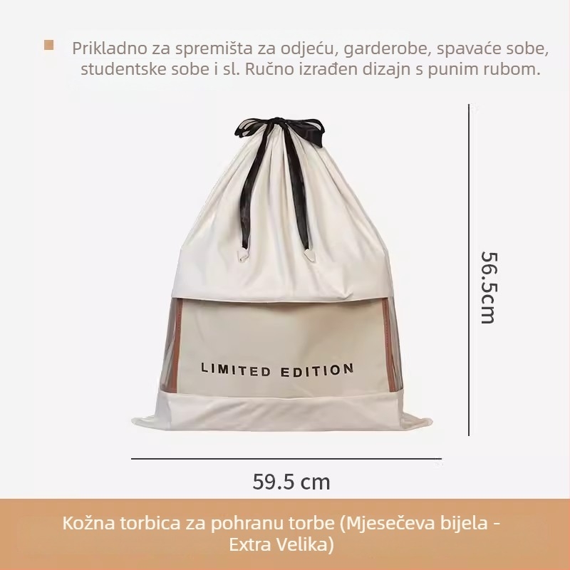 Torba za zaštitu od prašine za torbe, model 8453, kockasti oblik, PVC materijal, višenamjenska