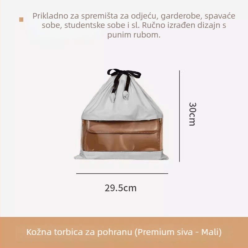 Torba za zaštitu od prašine za torbe, model 8453, kockasti oblik, PVC materijal, višenamjenska