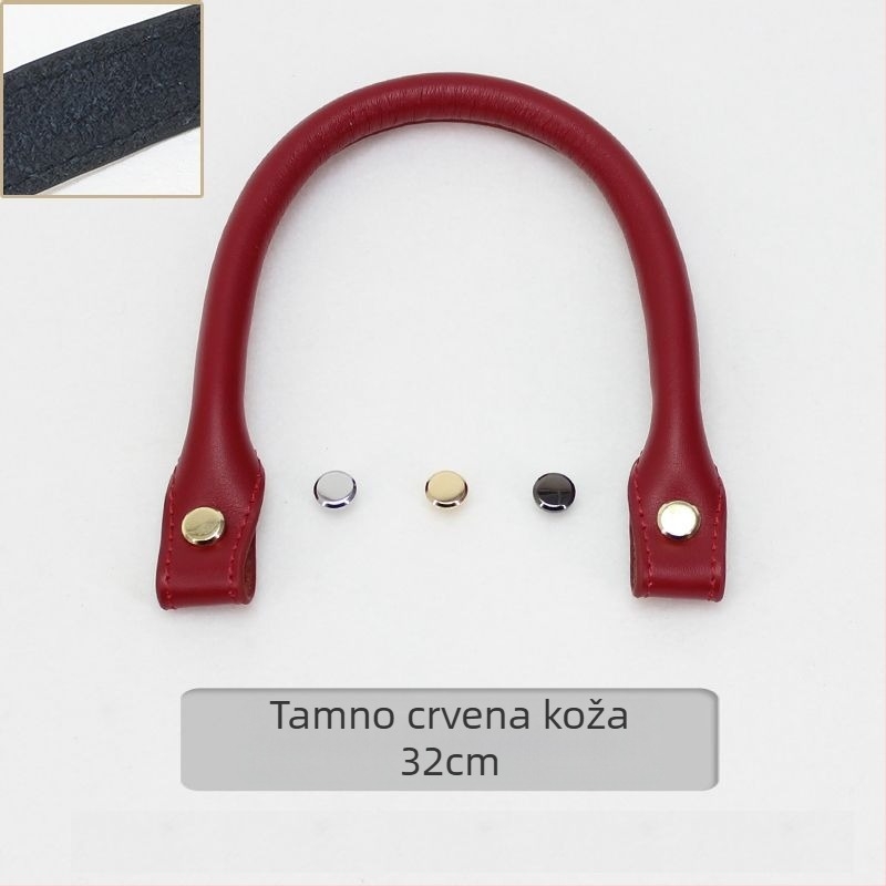 Remen za torbu od prave kože, dvostruka kravlja koža, zamjenski remen za nošenje