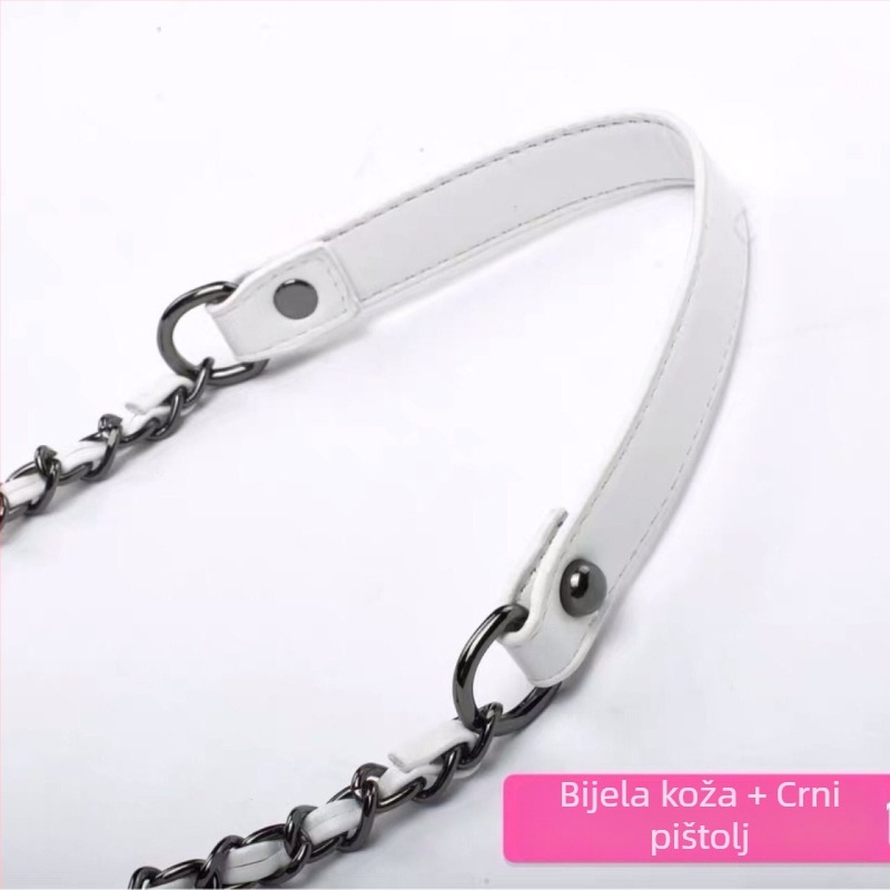 PU naramenica za torbu s lancem, ženski crossbody dodatak, svestrani remen za torbe (Materijal: PU; Funkcija: Ostalo; Uzorak: Ostalo; Kategorija: Naramenica/ Rameni remen)