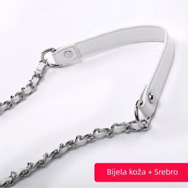 PU naramenica za torbu s lancem, ženski crossbody dodatak, svestrani remen za torbe (Materijal: PU; Funkcija: Ostalo; Uzorak: Ostalo; Kategorija: Naramenica/ Rameni remen)