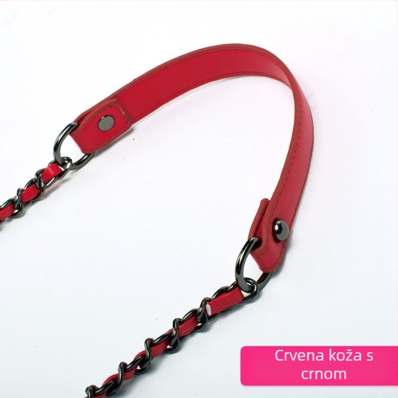 PU naramenica za torbu s lancem, ženski crossbody dodatak, svestrani remen za torbe (Materijal: PU; Funkcija: Ostalo; Uzorak: Ostalo; Kategorija: Naramenica/ Rameni remen)
