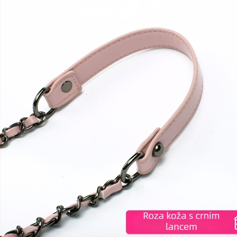 PU naramenica za torbu s lancem, ženski crossbody dodatak, svestrani remen za torbe (Materijal: PU; Funkcija: Ostalo; Uzorak: Ostalo; Kategorija: Naramenica/ Rameni remen)