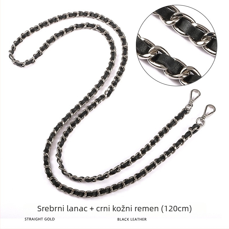 Remen za torbu preko ramena, prirodna koža, gornji sloj goveđe kože, model MHS-SP-32
