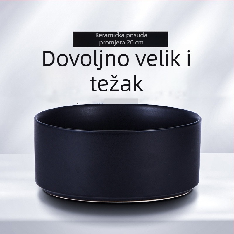 Keramička zdjela za mačke za hranu i piće; pribor za kućne ljubimce; Podrijetlo: Drugo; Pogodno za mačke