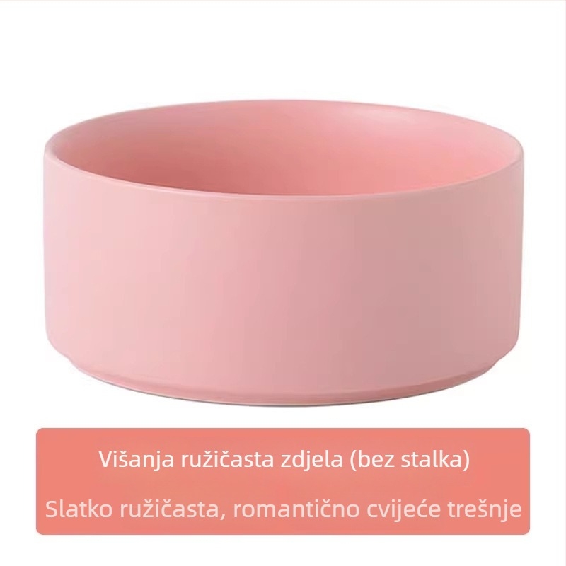 Keramička zdjela za mačke za hranu i piće; pribor za kućne ljubimce; Podrijetlo: Drugo; Pogodno za mačke