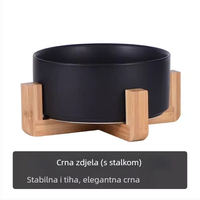 Keramička zdjela za mačke za hranu i piće; pribor za kućne ljubimce; Podrijetlo: Drugo; Pogodno za mačke