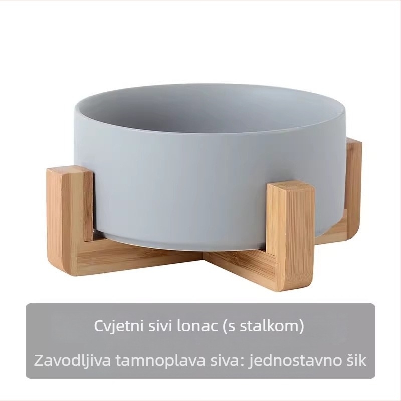 Keramička zdjela za mačke za hranu i piće; pribor za kućne ljubimce; Podrijetlo: Drugo; Pogodno za mačke