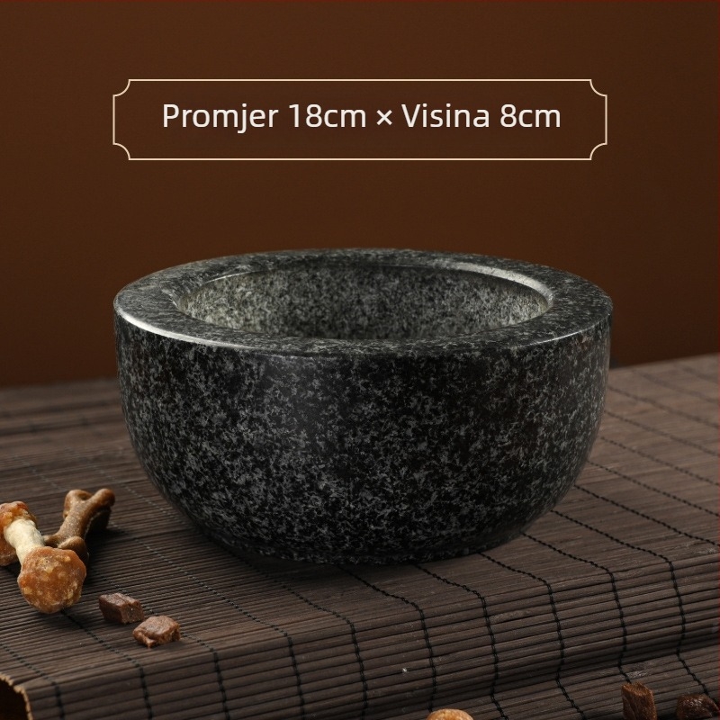 Kamenita zdjela za mačke — zdjelica za sporo hranjenje, Stone Food