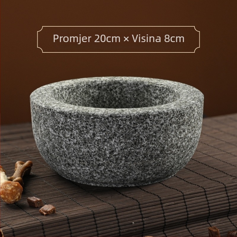 Kamenita zdjela za mačke — zdjelica za sporo hranjenje, Stone Food