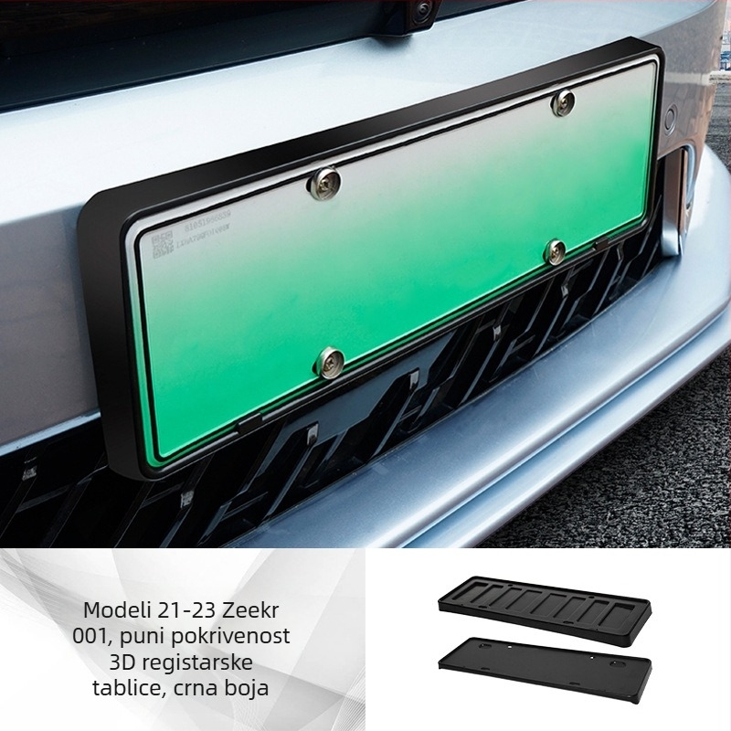 Okvir za registarsku pločicu Zeekr 001/007/X (2021–2024), plastični, Tengyun