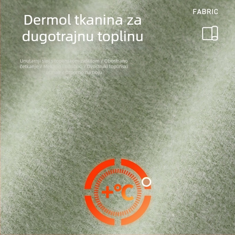 Dječje dvostruko slojevite kašmir tople hlače, jesen-zima, unisex, srednje visokog struka