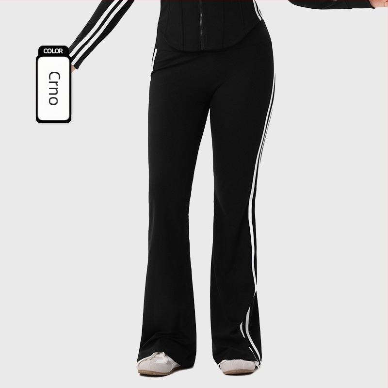 Plus-size ženski sportski komplet - dva dijela, gornji dio s dugim rukavima u kardiganski stilu i široke hlače, materijal 80% najlon, 20% spandex, jesen-zima 2025, za jogu i pilates