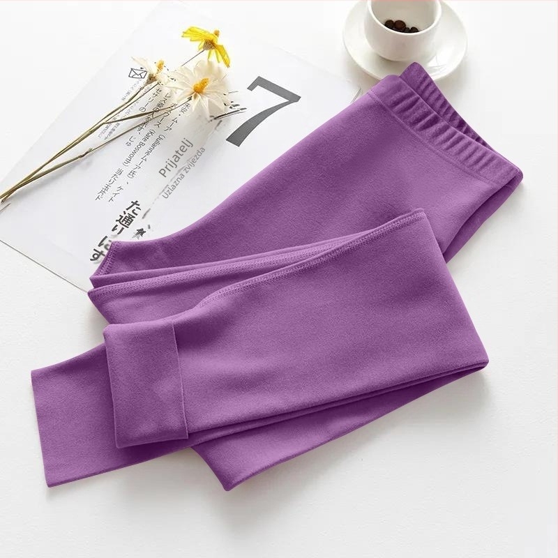 Damske grijane termo hlače s flisom, bez šavova, debeli poliester, toplo