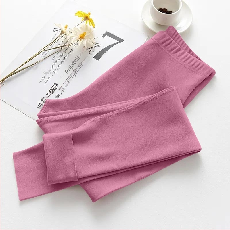 Damske grijane termo hlače s flisom, bez šavova, debeli poliester, toplo