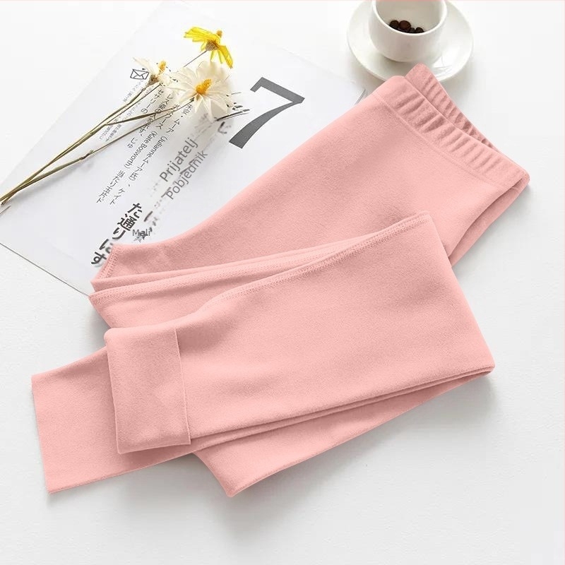 Damske grijane termo hlače s flisom, bez šavova, debeli poliester, toplo