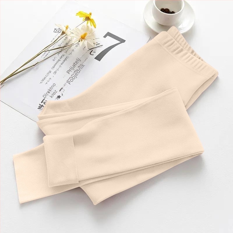 Damske grijane termo hlače s flisom, bez šavova, debeli poliester, toplo