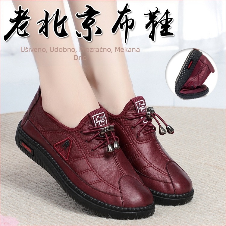 Ženske prozračne platnene tenisice, vodootporne, niski profil, zaobljena špička, vulkanizirana gumena potplat