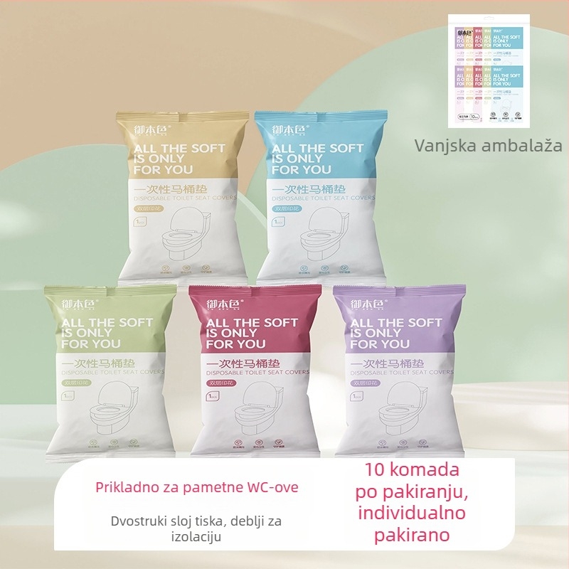 Jednokratni putnički hotelski set posteljine: plahta, navlaka za pokrivač, jastučnica – 4-djelni set; Materijal: netkano vlakno; Marka: Royal Color; Rok trajanja: 360 dana