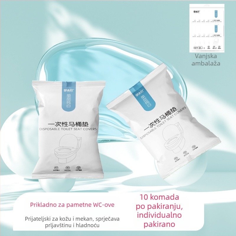 Jednokratni putnički hotelski set posteljine: plahta, navlaka za pokrivač, jastučnica – 4-djelni set; Materijal: netkano vlakno; Marka: Royal Color; Rok trajanja: 360 dana