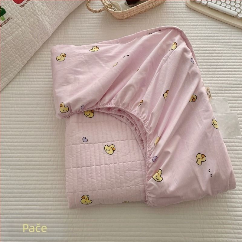 Korejskog stila, 100% pamuk, quilted, 360° potpuno pokrivajuća navlaka za madrac, zaštita od prašine