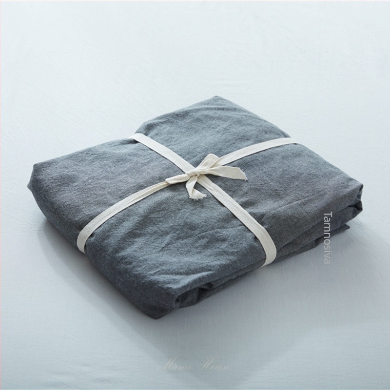 Fitted navlaka za krevet u japanskom stilu od 100% pamuka i navlaka za madrac od opranog pamuka, jednostavan pamuk, za tatami krevet.