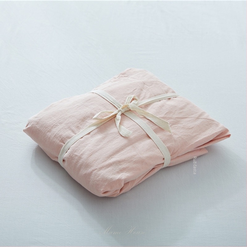 Fitted navlaka za krevet u japanskom stilu od 100% pamuka i navlaka za madrac od opranog pamuka, jednostavan pamuk, za tatami krevet.