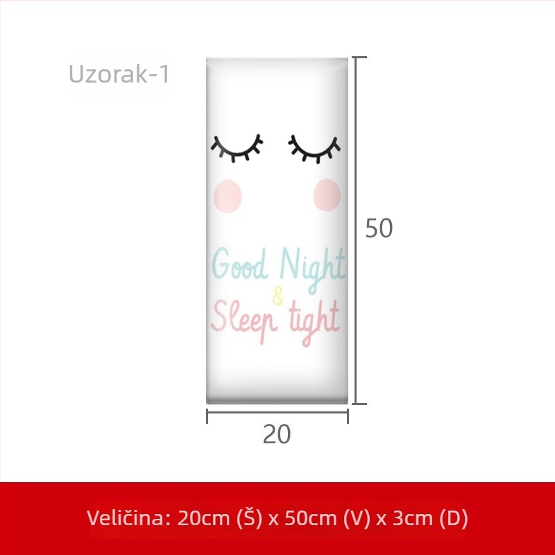 Tatami mekani zidni obruč oko kreveta s PU kožom - modernog stila; pogodna za dnevni boravak, spavaću sobu, studij, restoran, ulaz, balkon i komercijalne prostore