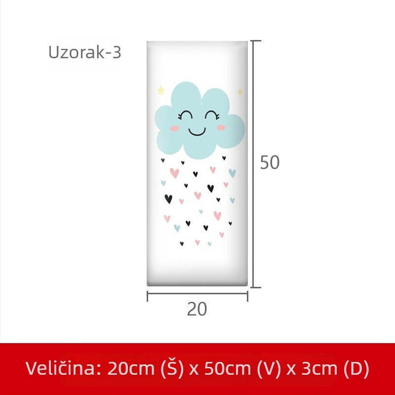 Tatami mekani zidni obruč oko kreveta s PU kožom - modernog stila; pogodna za dnevni boravak, spavaću sobu, studij, restoran, ulaz, balkon i komercijalne prostore