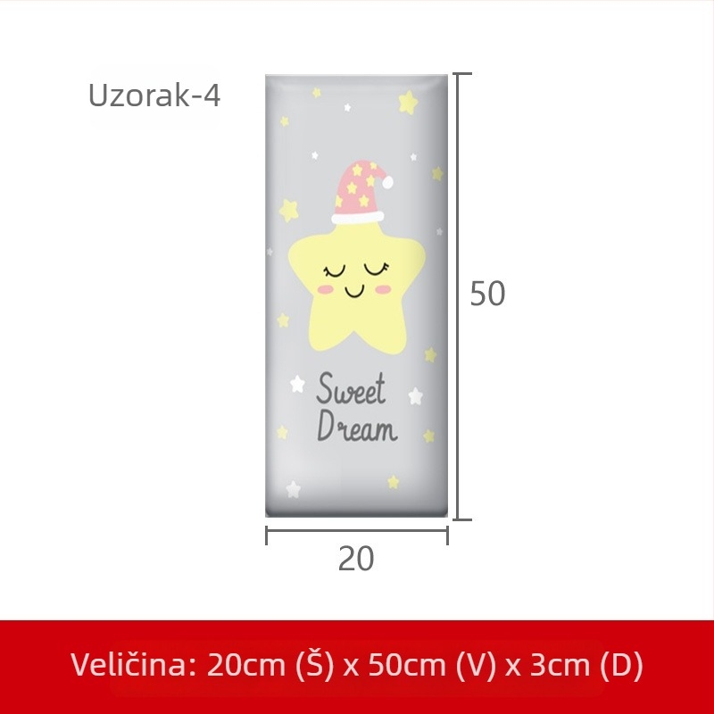 Tatami mekani zidni obruč oko kreveta s PU kožom - modernog stila; pogodna za dnevni boravak, spavaću sobu, studij, restoran, ulaz, balkon i komercijalne prostore