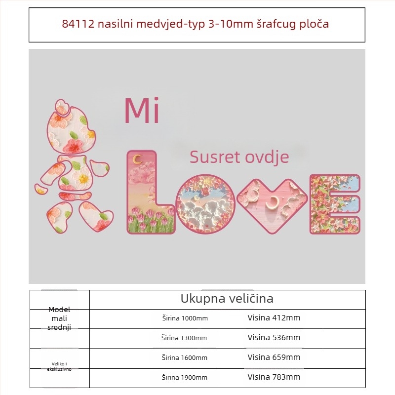 PVC naljepnice za zid – 5+ komada, dekorativne 3D moderne minimalističke zidne naljepnice