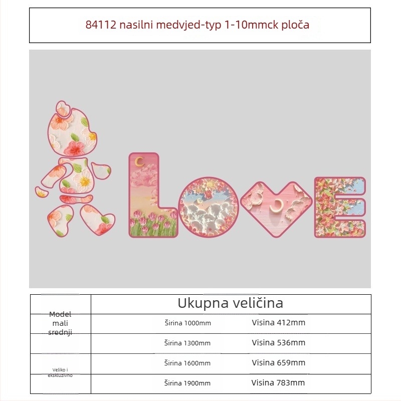 PVC naljepnice za zid – 5+ komada, dekorativne 3D moderne minimalističke zidne naljepnice