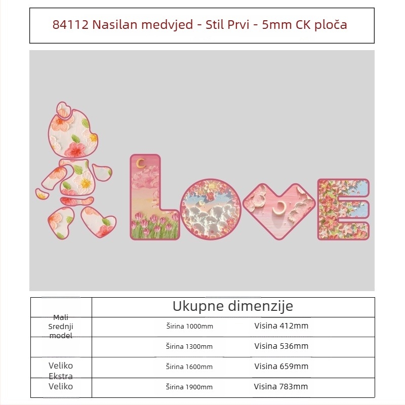 PVC naljepnice za zid – 5+ komada, dekorativne 3D moderne minimalističke zidne naljepnice