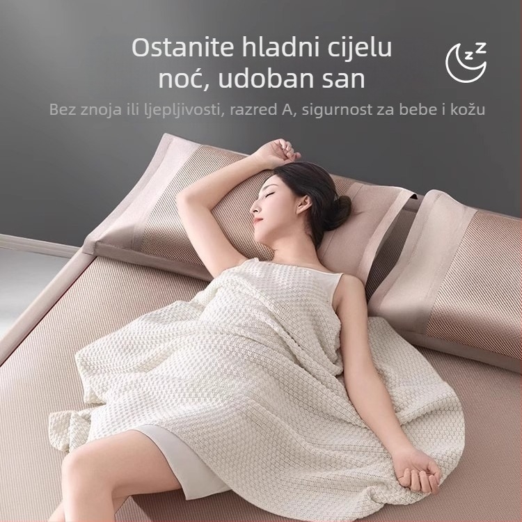 Set prostirki od ice silk i ratan, sklopiv, moderni minimalistički stil