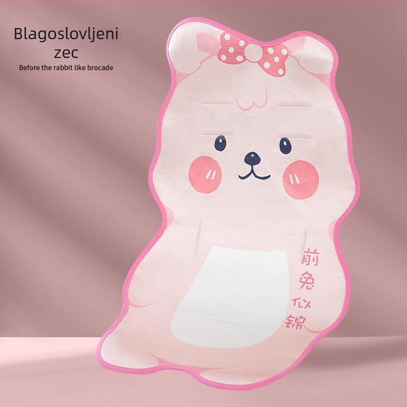 Chladi podmetač za dječja kolica – prozračni Ice Silk sloj, bambusova vlakna, za dijete 1–2 godine, prostirka za bebu