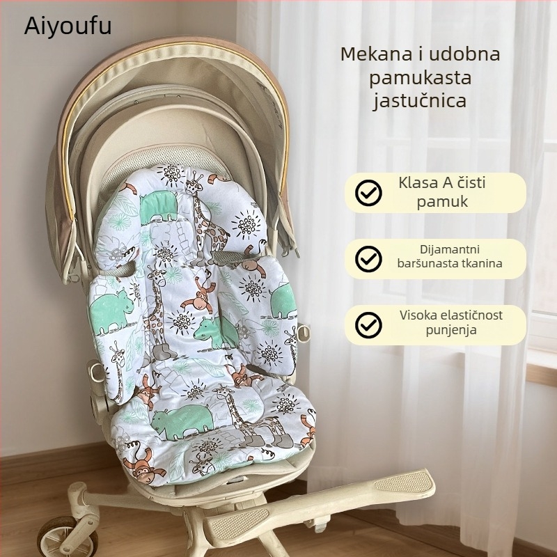 Podložak za sjedalo kolica – PP pamuk, za djecu od 0 do 3 godine, branda Aiyoufu, bez uvoza