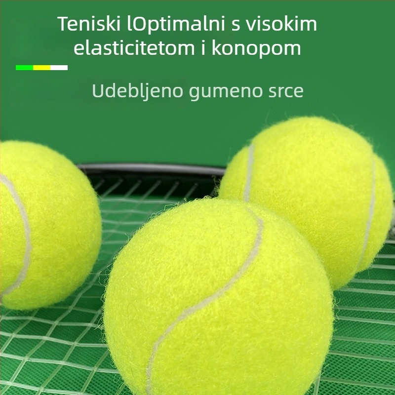 Boca tenis trener za odskok s elastičnom užetu, nosivi, sintetička vlakna, izdržljiv, za početnike, mogućnost tiskanja logotipa, za badminton i tenis