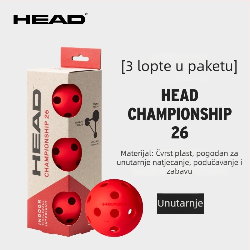 Pickleball trening lopta - paket od 3 limenki, materijal: svilen cvijet