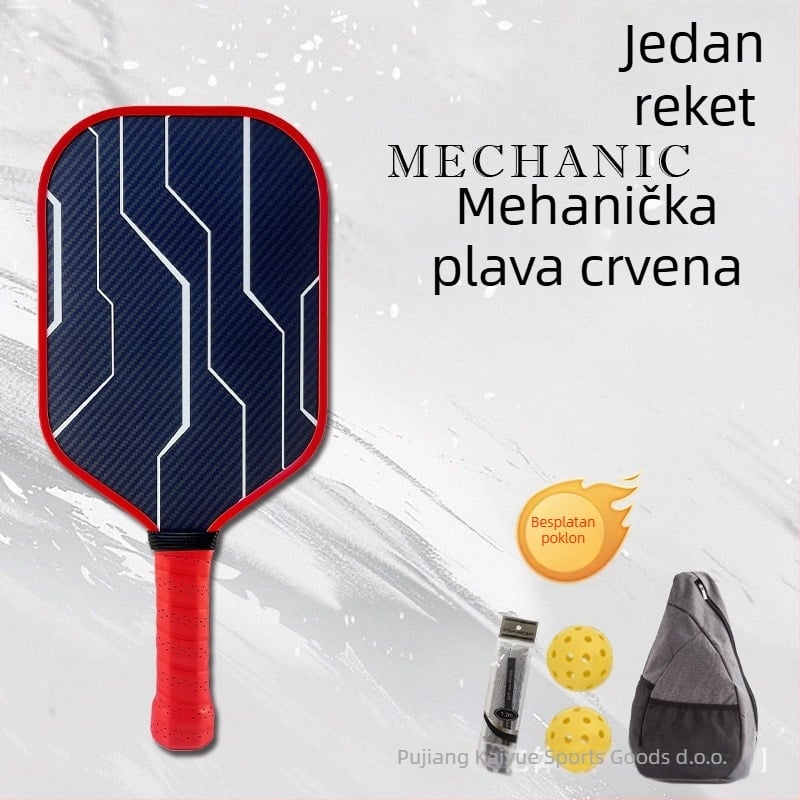 Reket za pickleball Kaiyi, matno karbonsko vlakno, težina 215 g ±5