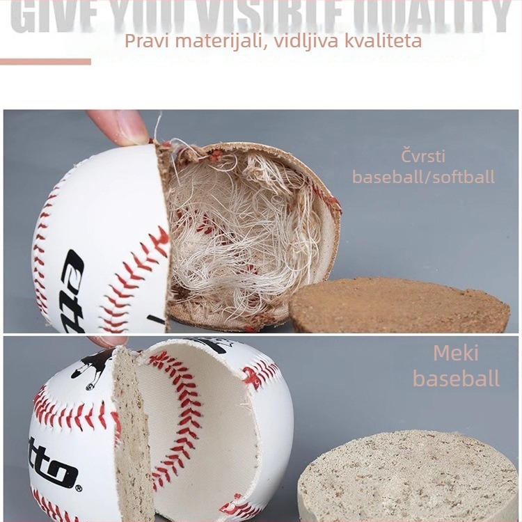 Trening lopta za baseball za djecu – materijal Silk Flower; pogodna za djecu; kategorija: Baseball