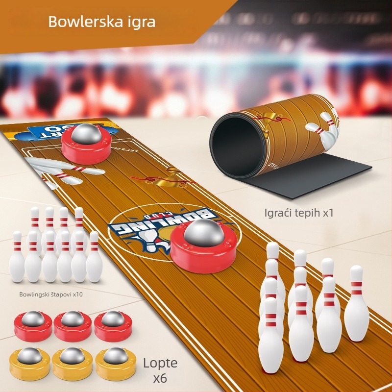 Stolni hokej – interaktivna borbena igra za obiteljsko unutarnje druženje, multiplayer puzzle igračka za djecu 4–14 godina, plastika.