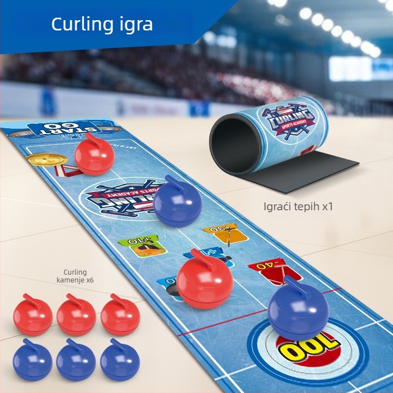 Stolni hokej – interaktivna borbena igra za obiteljsko unutarnje druženje, multiplayer puzzle igračka za djecu 4–14 godina, plastika.