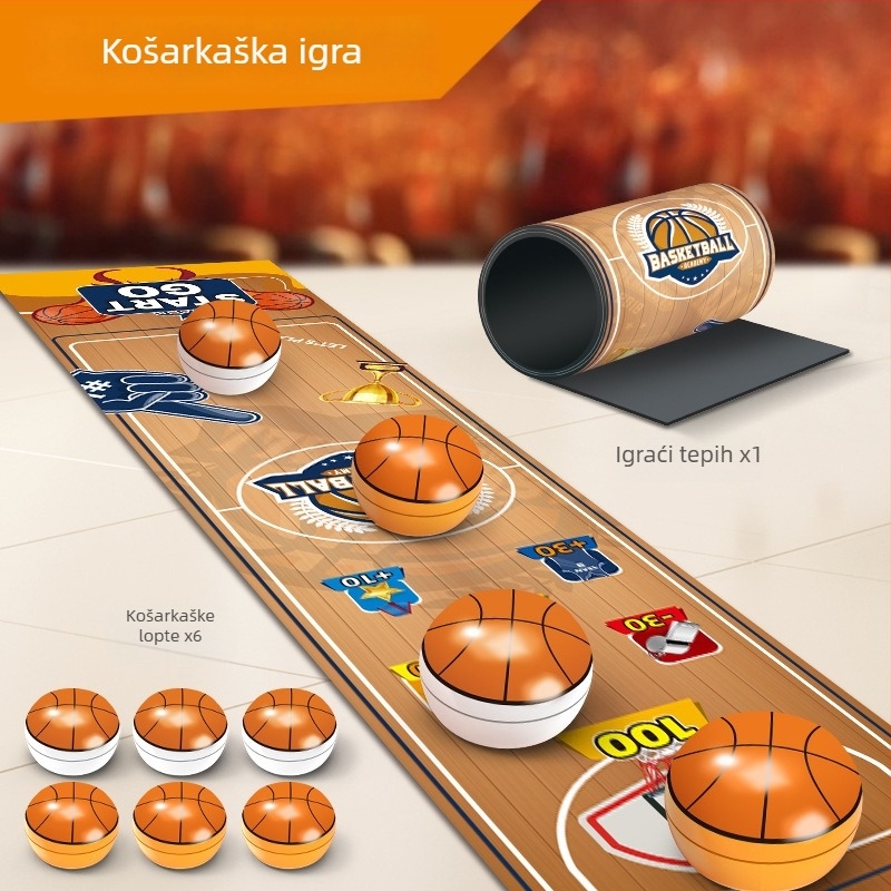 Stolni hokej – interaktivna borbena igra za obiteljsko unutarnje druženje, multiplayer puzzle igračka za djecu 4–14 godina, plastika.