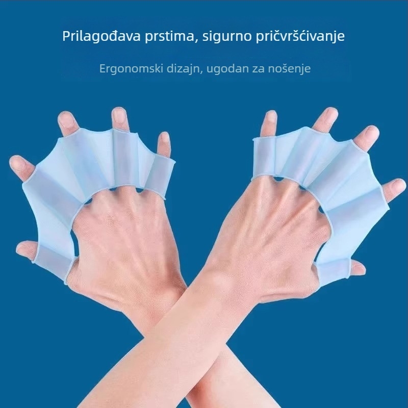 Silikonske plivačke rukavice za ruke – Pengyi, Broj proizvoda: Silicone Swimming Flippers, Ekskluzivni izvor opskrbe za prekograničnu isporuku