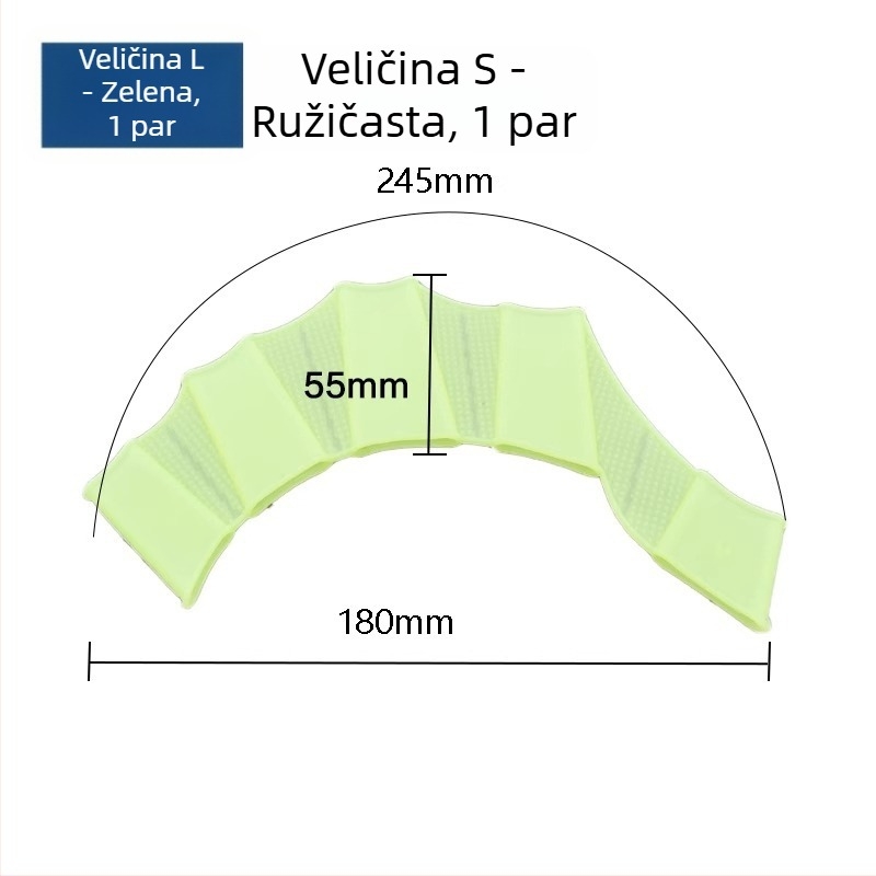 Silikonske plivačke rukavice za ruke – Pengyi, Broj proizvoda: Silicone Swimming Flippers, Ekskluzivni izvor opskrbe za prekograničnu isporuku