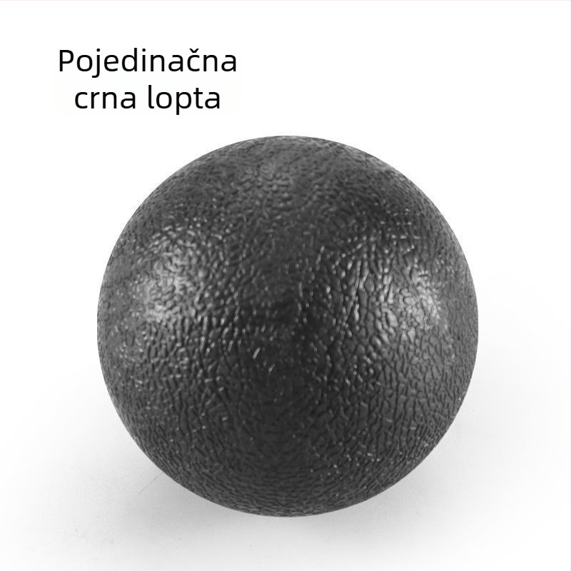 Joga fascija lopta (kikiriki lopta) za masažu stopala i mišića; materijal: TPE; težina: 100 g; ne naduvava; kategorija: joga lopta